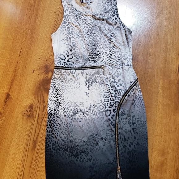 Jennifer Lopez Dresses & Skirts - Jennifer Lopez Animal print ombre dress.